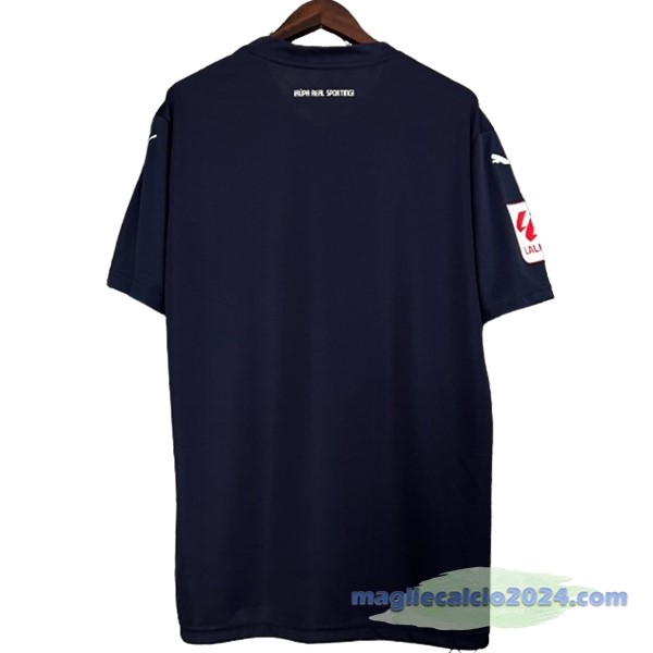 Terza Maglia Real Sporting de Gijón 2023 2024 Blu Poco Prezzo