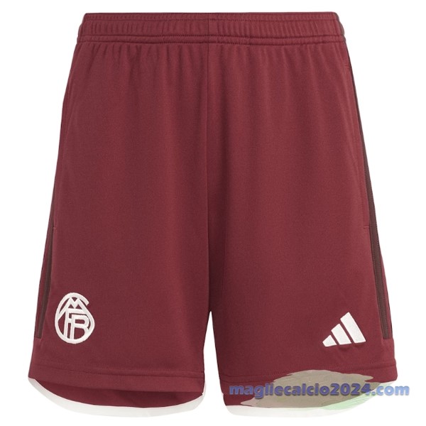 Terza Pantaloni Bayern Múnich 2023 2024 Rosso Poco Prezzo