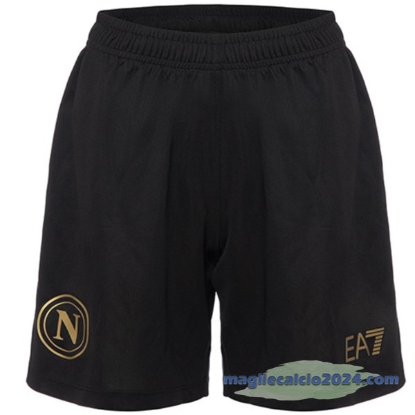 Terza Pantaloni Napoli 2023 2024 Nero Poco Prezzo