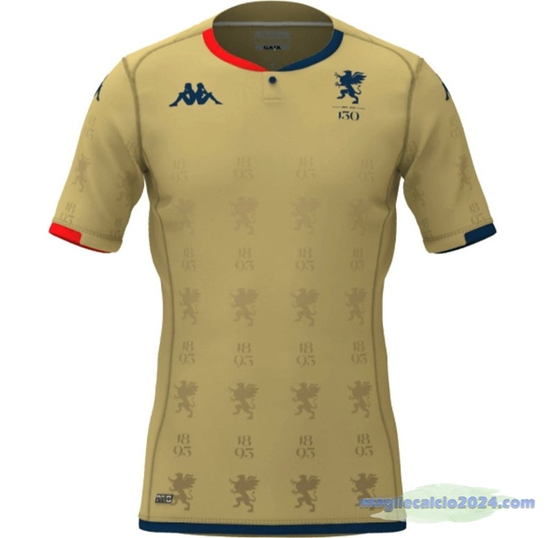 Thailandia Edizione commemorativa Maglia Genoa 2023 2024 Giallo Poco Prezzo