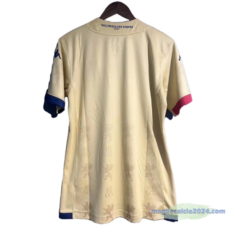 Thailandia Edizione commemorativa Maglia Genoa 2023 2024 Giallo Poco Prezzo