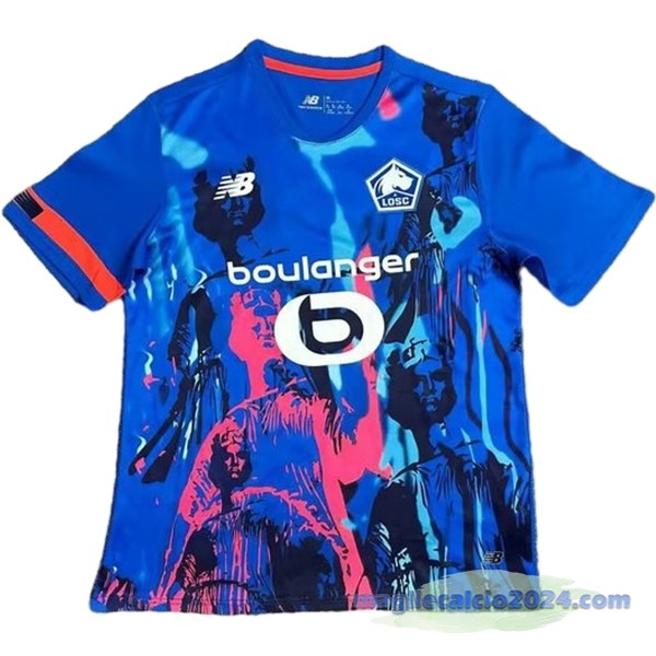 Thailandia Fourth Maglia Lille 2023 2024 Blu Poco Prezzo