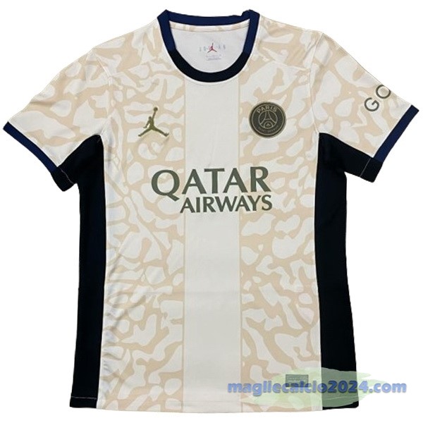 Thailandia Fourth Maglia Paris Saint Germain 2023 2024 Giallo Poco Prezzo