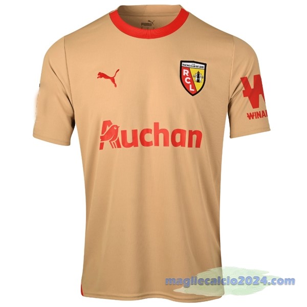 Thailandia Fourth Maglia RC Lens 2023 2024 Arancione Poco Prezzo