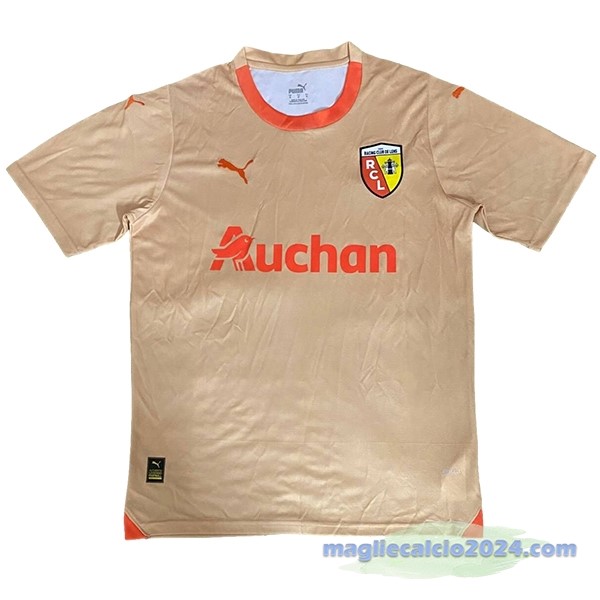 Thailandia Fourth Maglia RC Lens 2023 2024 Arancione Poco Prezzo