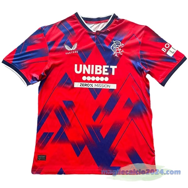 Thailandia Fourth Maglia Rangers 2023 2024 Rosso Poco Prezzo