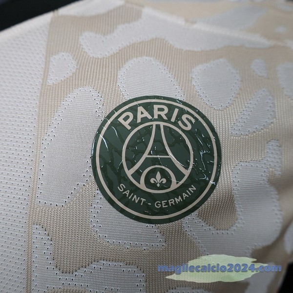 Thailandia Giocatori Fourth Maglia Paris Saint Germain 2023 2024 Giallo Poco Prezzo
