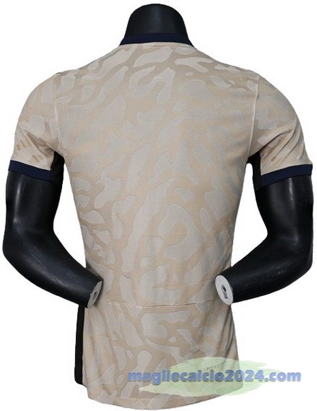 Thailandia Giocatori Fourth Maglia Paris Saint Germain 2023 2024 Giallo Poco Prezzo