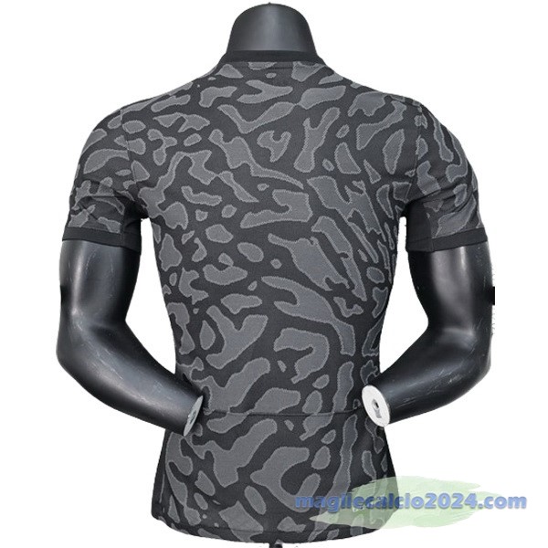 Thailandia Giocatori Terza Maglia Paris Saint Germain 2023 2024 Nero Poco Prezzo