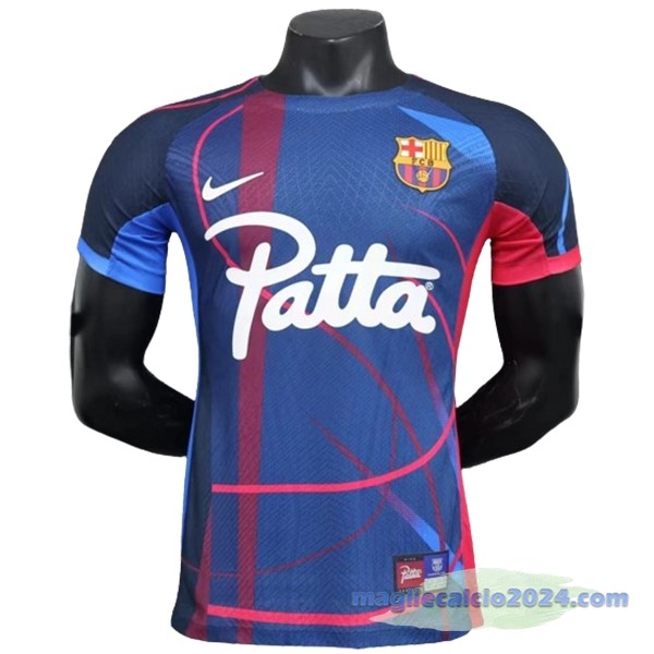 Thailandia Giocatori speciale Maglia Barcelona 2023 2024 Blu Poco Prezzo