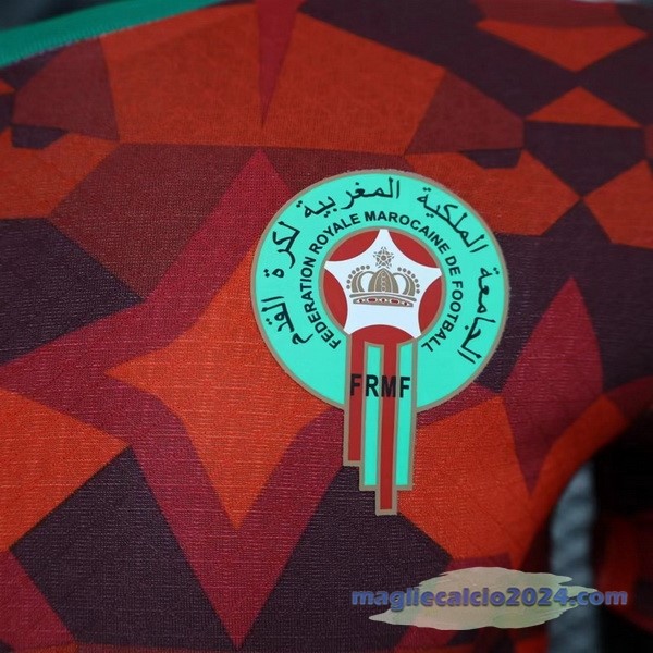 Thailandia Giocatori speciale Maglia Marocco 2024 Rosso Poco Prezzo