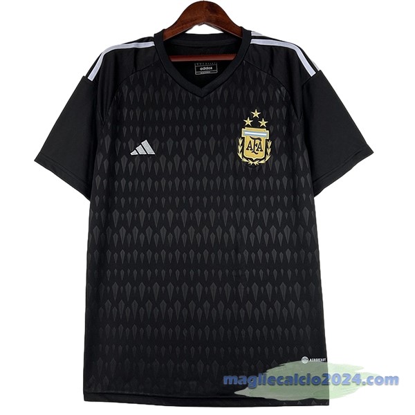 Thailandia Portiere Maglia Argentina 2023 Nero Poco Prezzo