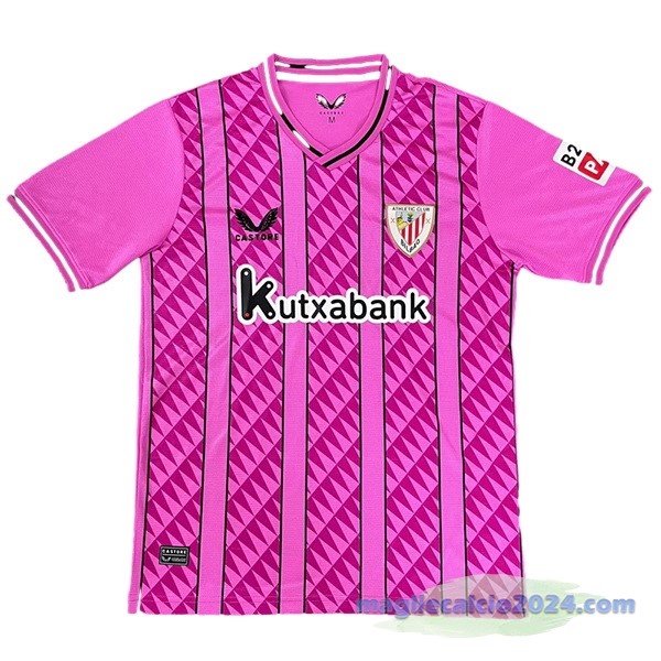 Thailandia Portiere Maglia Athletic Bilbao 2023 2024 Rosa Poco Prezzo