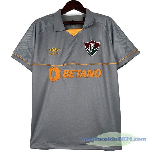 Thailandia Portiere Maglia Fluminense 2023 2024 Grigio Poco Prezzo
