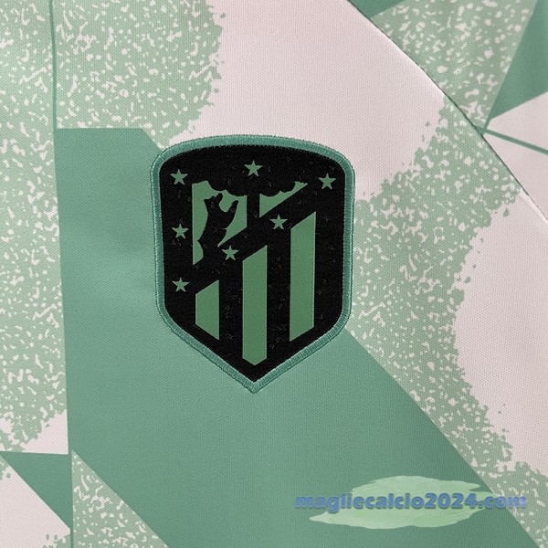 Thailandia Pre partita Maglia Atlético Madrid 2023 2024 Verde Poco Prezzo
