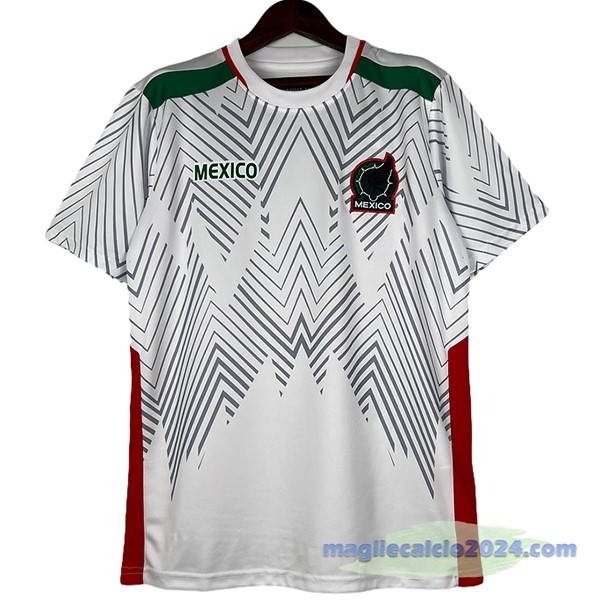 Thailandia Pre partita Maglia Mexico 2024 Bianco Poco Prezzo