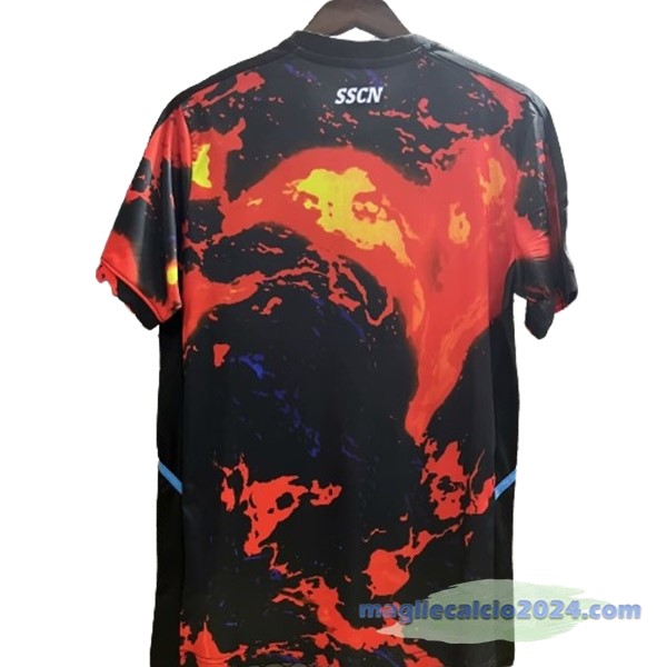 Thailandia Pre partita Maglia Napoli 2023 2024 Arancione Poco Prezzo