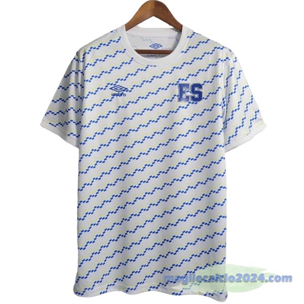 Thailandia Pre partita Maglia Salvador 2023 Bianco Poco Prezzo