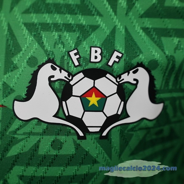 Thailandia Prima Giocatori Maglia Burkina Faso 2024 Verde Poco Prezzo