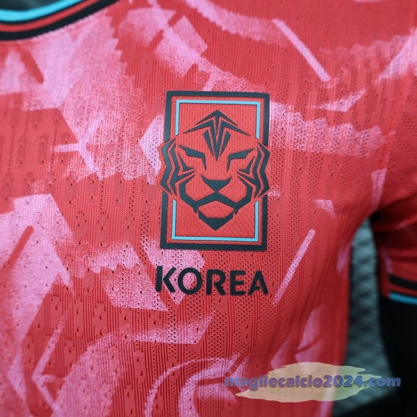 Thailandia Prima Giocatori Maglia Corea del Sud del Sud 2024 Rosso Poco Prezzo