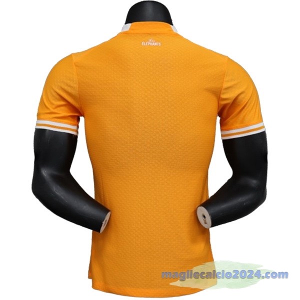 Thailandia Prima Giocatori Maglia Costa d'Avorio 2022 Arancione Poco Prezzo