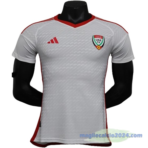 Thailandia Prima Giocatori Maglia Emirati Arabi Uniti 2023 Bianco Poco Prezzo
