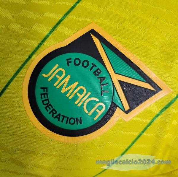 Thailandia Prima Giocatori Maglia Jamaica 2023 Giallo Poco Prezzo