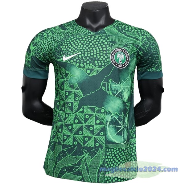 Thailandia Prima Giocatori Maglia Nigeria 2022 Verde Poco Prezzo