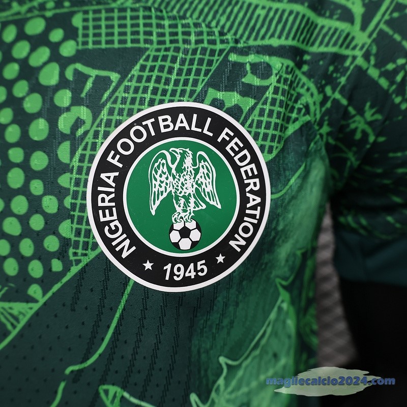 Thailandia Prima Giocatori Maglia Nigeria 2022 Verde Poco Prezzo