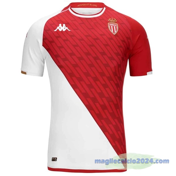 Thailandia Prima Maglia AS Monaco 2023 2024 Rosso Bianco Poco Prezzo