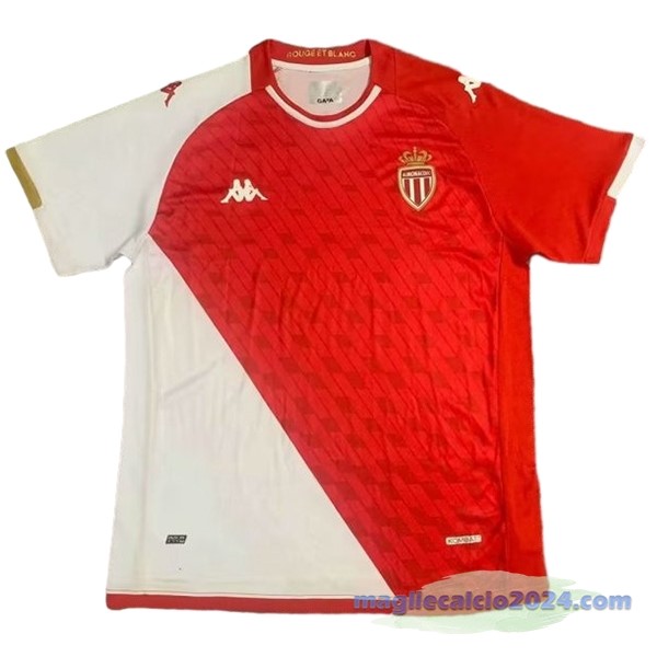 Thailandia Prima Maglia AS Monaco 2023 2024 Rosso Bianco Poco Prezzo