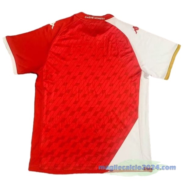 Thailandia Prima Maglia AS Monaco 2023 2024 Rosso Bianco Poco Prezzo