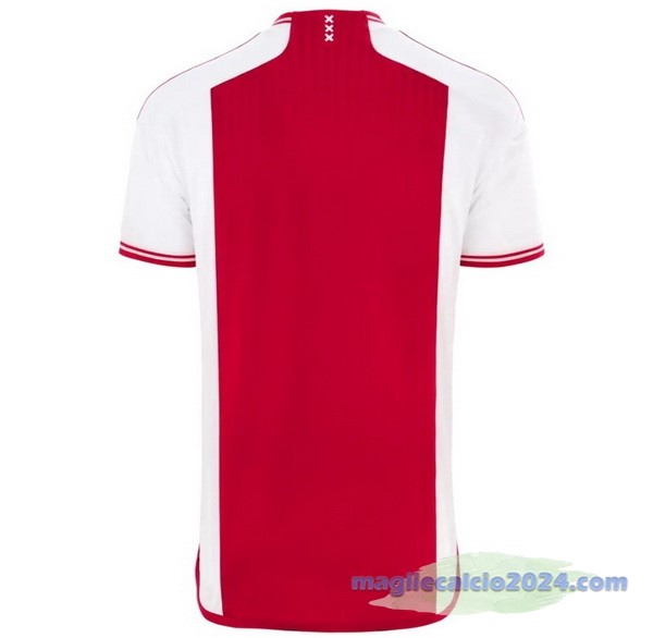 Thailandia Prima Maglia Ajax 2023 2024 Rosso Bianco Poco Prezzo