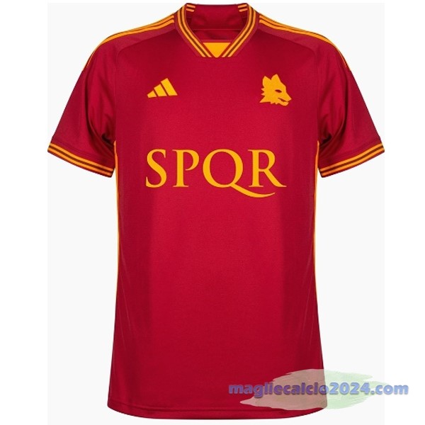 Thailandia Prima Maglia As Roma 2023 2024 II Rosso Poco Prezzo