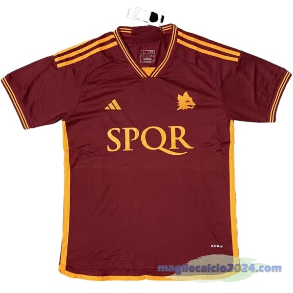 Thailandia Prima Maglia As Roma 2023 2024 II Rosso Poco Prezzo