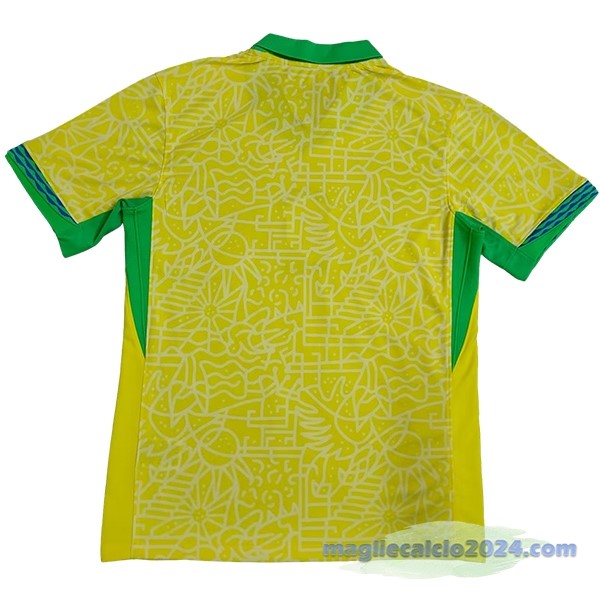 Thailandia Prima Maglia Brasile 2024 Giallo Poco Prezzo