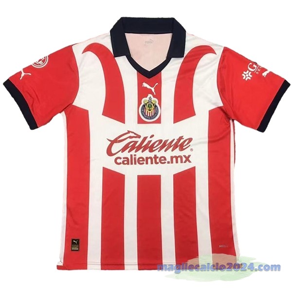 Thailandia Prima Maglia CD Guadalajara 2023 2024 Rosso Poco Prezzo
