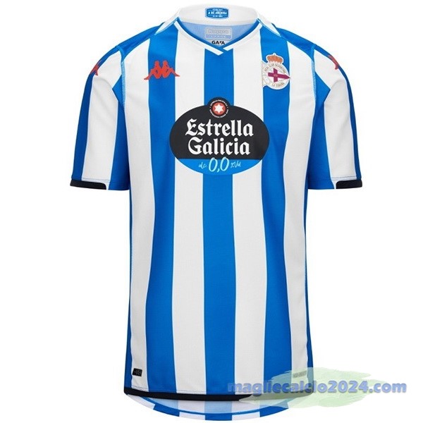 Thailandia Prima Maglia Deportivo de La Coruna 2023 2024 Blu Poco Prezzo