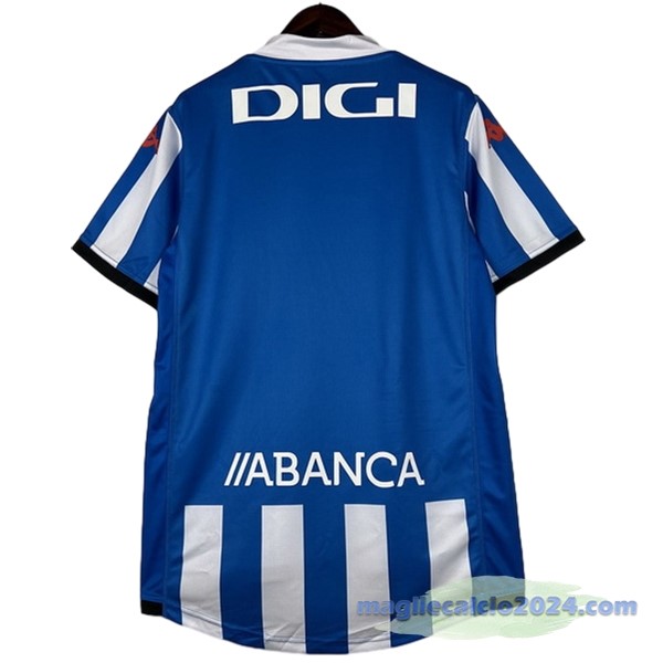 Thailandia Prima Maglia Deportivo de La Coruna 2023 2024 Blu Poco Prezzo