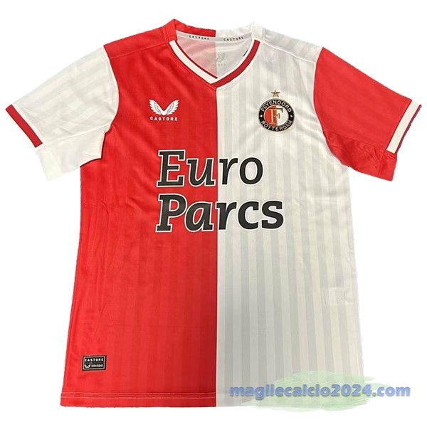 Thailandia Prima Maglia Feyenoord Rotterdam 2023 2024 Rosso Poco Prezzo