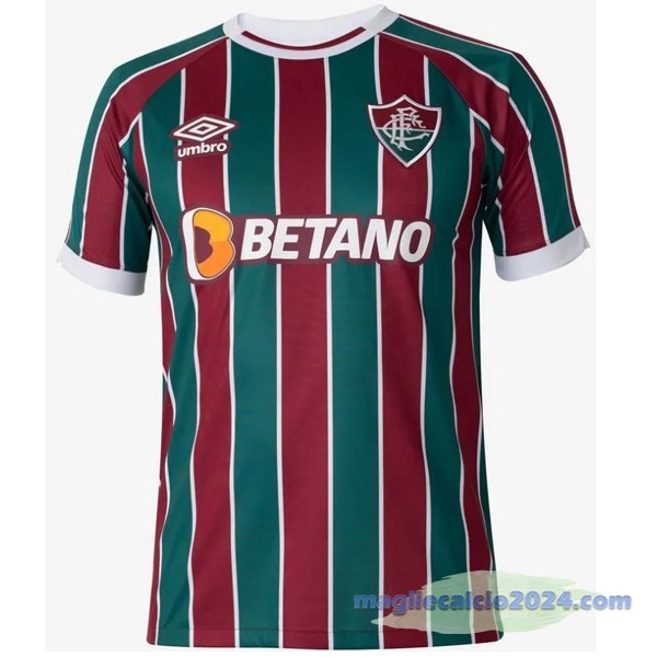 Thailandia Prima Maglia Fluminense 2023 2024 Rosso Verde Poco Prezzo