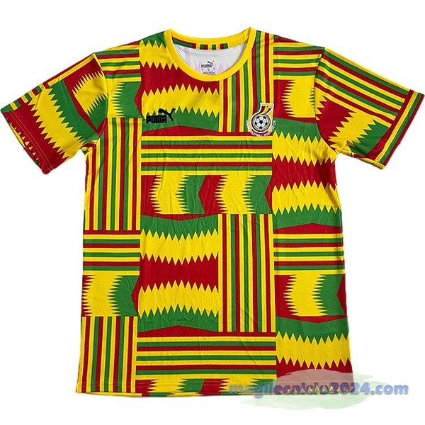 Thailandia Prima Maglia Ghana 2023 Giallo Poco Prezzo