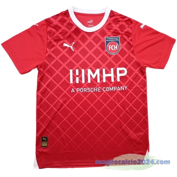 Thailandia Prima Maglia Heidenheim 2023 2024 Rosso Poco Prezzo
