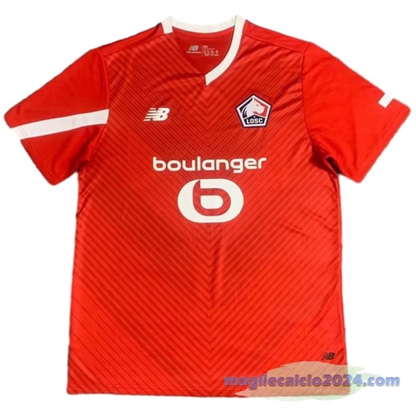 Thailandia Prima Maglia Lille 2023 2024 Rosso Poco Prezzo