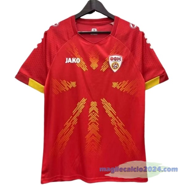 Thailandia Prima Maglia Macedonia del Nord 2023 Rosso Poco Prezzo