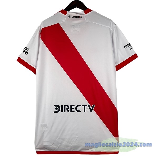 Thailandia Prima Maglia River Plate 2023 2024 Bianco Poco Prezzo