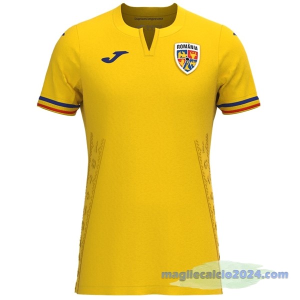 Thailandia Prima Maglia Romania 2023 Giallo Poco Prezzo