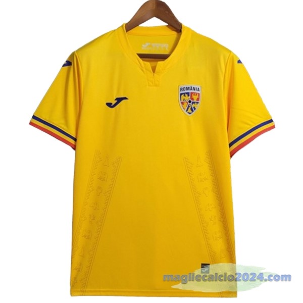 Thailandia Prima Maglia Romania 2023 Giallo Poco Prezzo