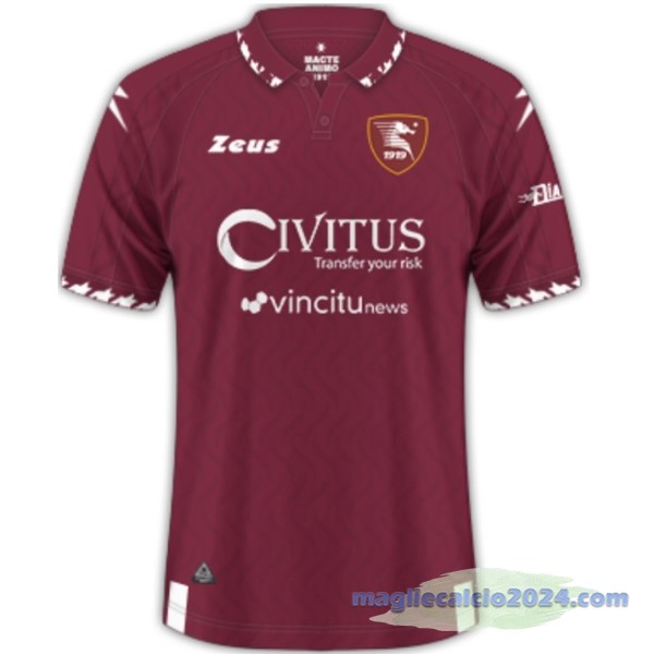 Thailandia Prima Maglia Salernitana 2023 2024 Borgogna Poco Prezzo