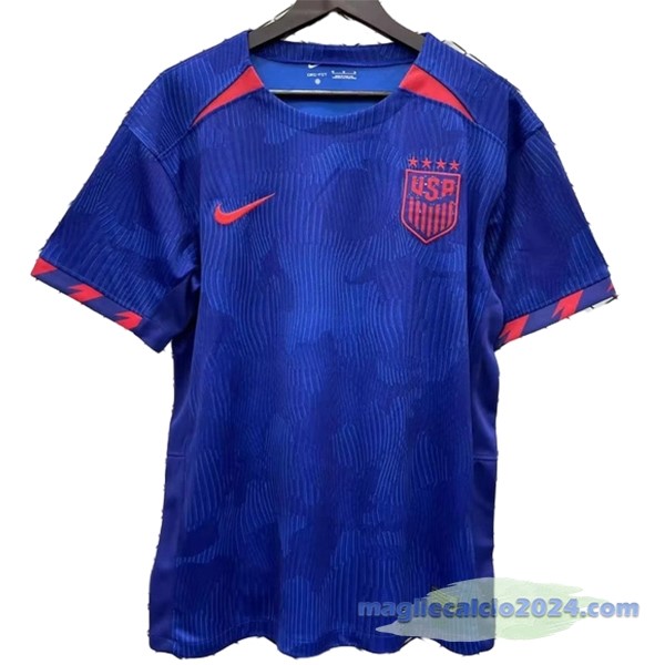 Thailandia Prima Maglia Stati Uniti 2023 Blu Poco Prezzo